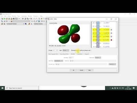 How to draw HOMO and LUMO orbitals in GaussView using Gaussian output file