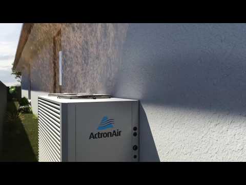 Industrial 3D Visualization – Air Conditioner Airflow Simulation | ActronAir
