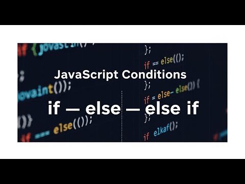 JavaScript Conditions Explained (if, else, else if) for Beginners | Urdu + English