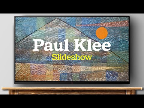 TV Art Slideshow | Paul Klee | 2 Hours | No Music | 명화 슬라이드 | 회화 | 미술 | 명화감상 | 더프레임tv