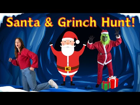 We're Going on a Santa and Grinch Hunt! | Santa Hunt | Grinch Hunt | Nursery Rhymes | Kids Videos