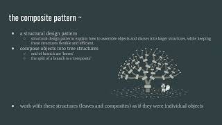 COMP2511 Composite Pattern