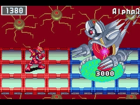 VS Bass and Alpha Omega - MMBN3 Blue