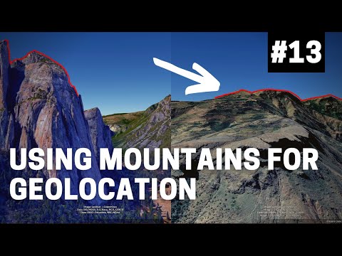 OSINT At Home #13 – Using mountains to geolocate a photo or video