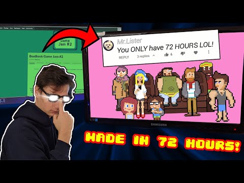 I Made a GAME in 72 HOURS - My First Ever GAME JAM! (BenBonk GameJam#2)
