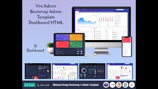 Responsive Admin Dashboard Template – Adminto