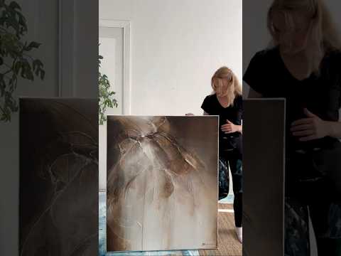 ’Dancing Through Storms’ 🌫️ #abstractart #artist #artstudio #painting
