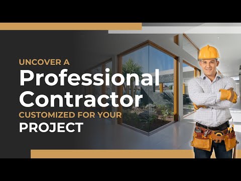 Uncover a professional contractor customized for your project - Construction Promotional Video