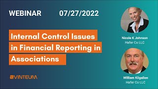 Internal Control Issues in Financial Reporting in Associations