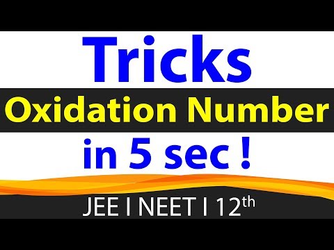 Tricks to find oxidation state | Redox Reactions | Class 11 chemistry | Narendra Sir (IITB 2003)