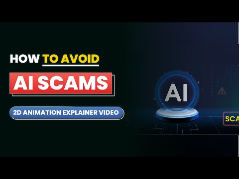 How to Avoid AI Scams | 2D Animation Explainer Video by SpaceX Animation