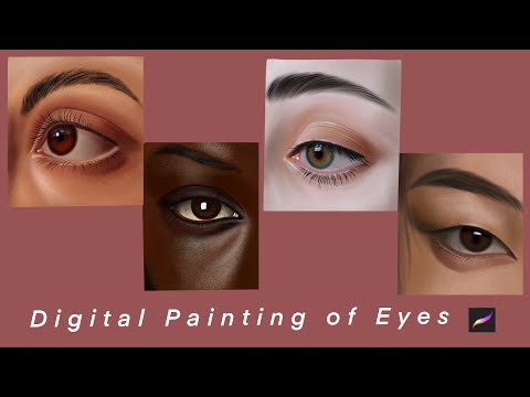 Draw Stunning Eyes Digitally | Easy Step-by-Step Tutorial (Beginner Friendly)