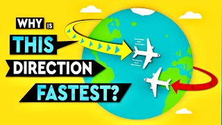 What's The Fastest Direction To Fly Around The World? DEBUNKED