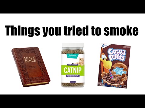 Top 5 things you tried to smoke in middle school