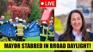 🚨BREAKING: Mayor Stabbed By Multiple People In Broad Daylight In Germany!
