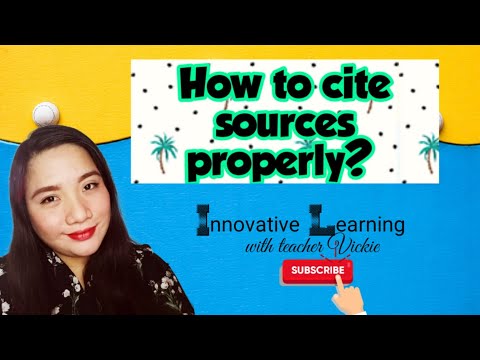 Hacks in Citing Sources