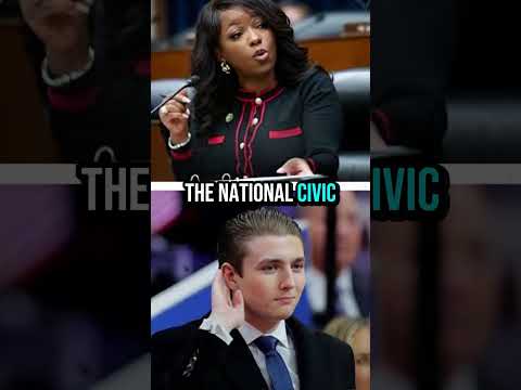 Ivanka & Barron Trump TRIED To CORNER Jasmine Crockett — She TURNED The Tables In Seconds!