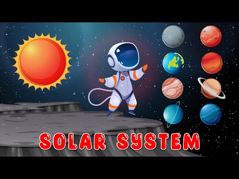 Solar System for Kids 🌞🪐 | Learn Planets with Fun Song & Animation | Space Learning Adventure 🚀