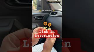 Transform Your Car with This Mini Sunflower Dashboard Item