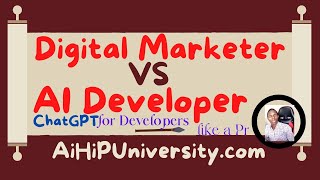 Which is Better Digital Marketing Or Full Stack Developer Or AI Developer -AI Developer Tutorial Ep2