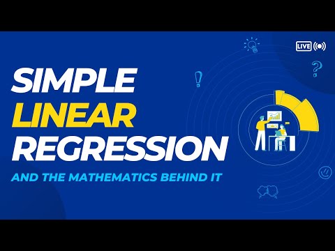 1.1 Simple Linear Regression and the Mathematics behind it | Data Science for Beginners | Python