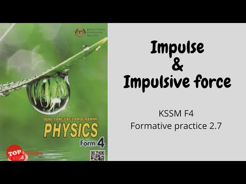 Physics KSSM F4 Impulse&Impulsive force