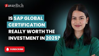 Is SAP Global Certification REALLY Worth The Investment In 2025? | ZaranTech