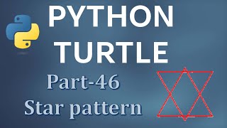 Python Turtle Project | Star Shape Design