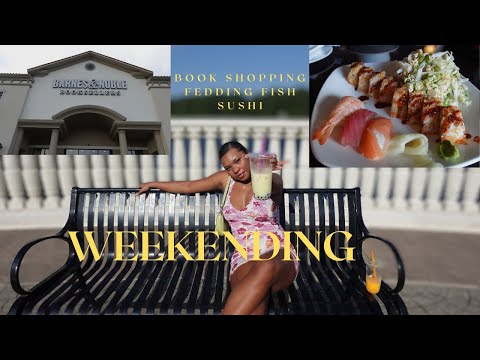 Weekending | Trying the New Chick Fil A Sandwich & Nigiri, Fish Feeding, Nicki Minaj COD,