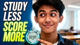 Study LESS, Score MORE 📚 | Smart Study Techniques That Actually Work