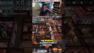 Cheater Exposed! Streamer Busts Enemy Player in Rainbow Six Siege! #shorts
