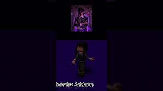 Wednesday addams in roblox watch vid February 1st!
