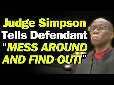 Judge Simpson Faces a SHOCKING Bond Violation Twist!