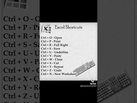 Easy excel shortcuts #excel #easy #shortsviral