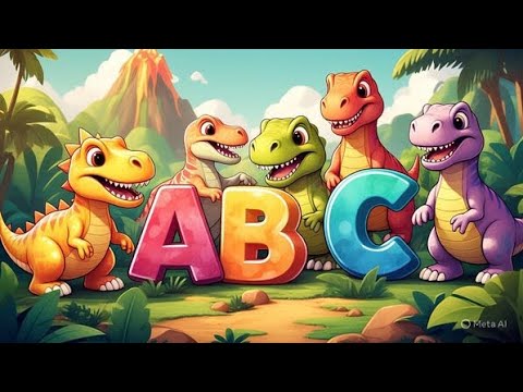 Alphabet with Dinosaurs | A to Z Dino Adventure for Kids!