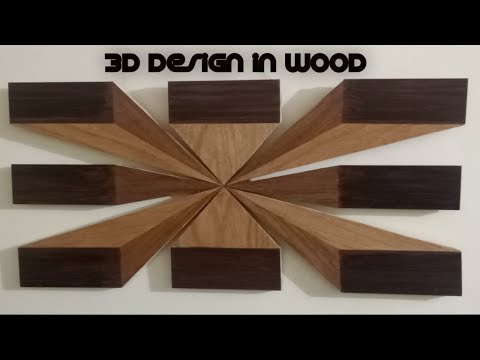 How to make 3d design in wood |Simple n easy technique 2021|First time in detail|Pakistan|India