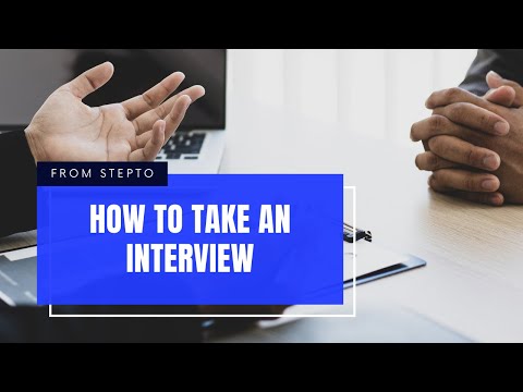 HOW TO TAKE INTERVIEW