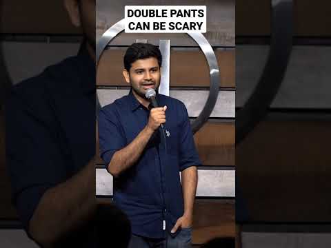 Double Pants is always a risk #Shorts #Doublepants