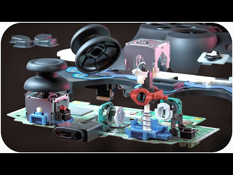 How do Video Game Controllers Work?  || Exploring a PS4 Game Controller