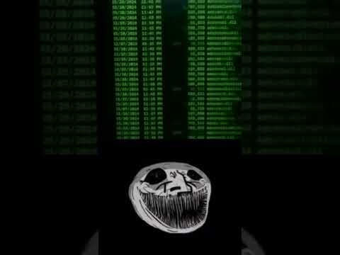 How to look like a hacker..in CMD #trollface #commandprompt #hack #tech #myanmar #shorts#coding