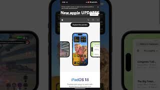 Apple update a #Apple #WWDC2024 #IOS18