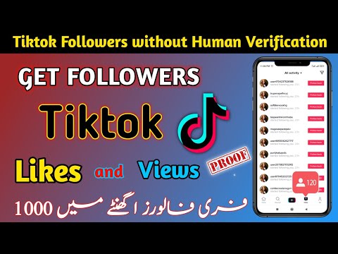 Free Tiktok Followers 2021 | Get Free Followers on tiktok | Gain tiktok followers without survey
