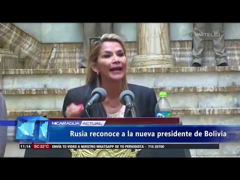 FRAUDE EN BOLIVIA: Rusia da la espalda a Evo Morales y reconoce a la nueva presidenta de Bolivia