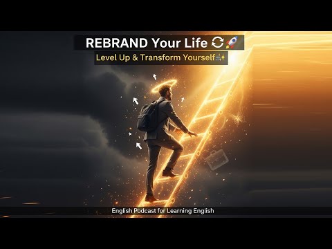 How To REBRAND YOUR LIFE and LEVEL UP | English Podcast for Learning English | English Leap Podcast
