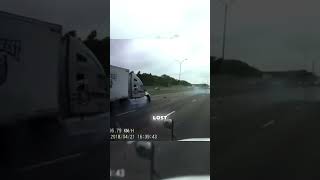 Wrong Way Sedan Sparks Multiple Crashes😬