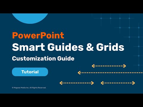PowerPoint : Smart Guides & Gridlines