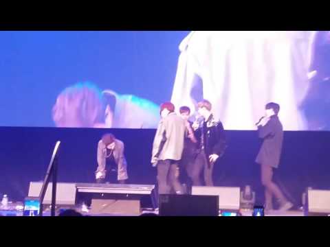 [2016.11.14] GOT7 Fan Meeting in Toronto (8pm) Mark Game Punishment (aegyo and sexy)