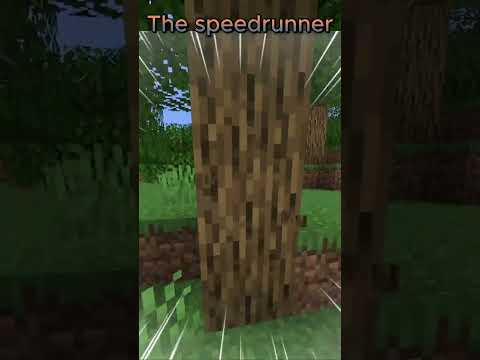 How different players chop trees in minecraft #gaming #minecraft #capcut #minecraftmemes #memes