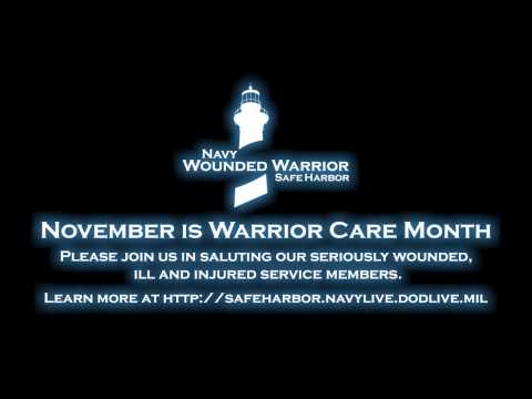 November is Navy Wounded Warior Care Month (:29)
