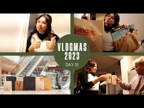 Last Minute Christmas Shopping + Trying Mushroom Coffee | VLOGMAS 2023